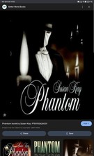 Book PHANTOM By Susan Kay - Hardcover rare cover