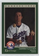 1992 Donruss Durivage Bread Montreal Expos Darrin Fletcher #8