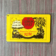 Lemon Hart Telefonkarte Chipkarte 6 DM Deutschland Werbung Golden Jamaica Rum