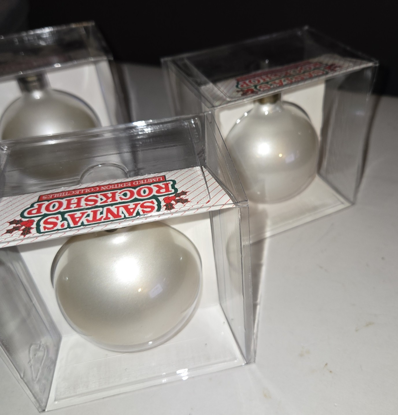 Vintage Wynonna Judd Christmas Ornament Santa's Rockshop 1996 - NOS Lot of 4