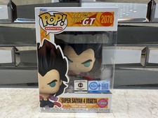 Funko Pop! Dragon Ball GT Super Saiyan 4 Vegeta Flocked Chalice Collectibles PR