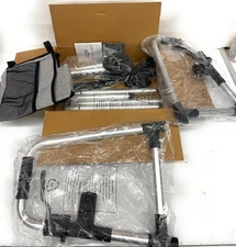 Loyoda Compact Standard Folding Walker With Basket, Black/Gray, FBL830250