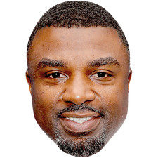 Brian Westbrook (Smile) Celebrity Mask, Flat Card Face, Fancy Dress Mask