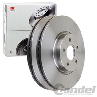 2X NK Bremsscheiben 320Mm BelÜFtet Vorne Passend FÜR Ford Focus Kuga Tourneo