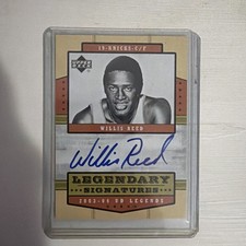 2003-04 Upper Deck Legends Legendary Signature Autograph #LS-WR Willis Reed