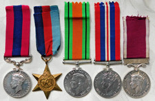 RARE EARLY WW2 DCM DISTINGUISHED CONDUCT MEDAL DUNKIRK MOLE DEFENCE - WOODGATE
