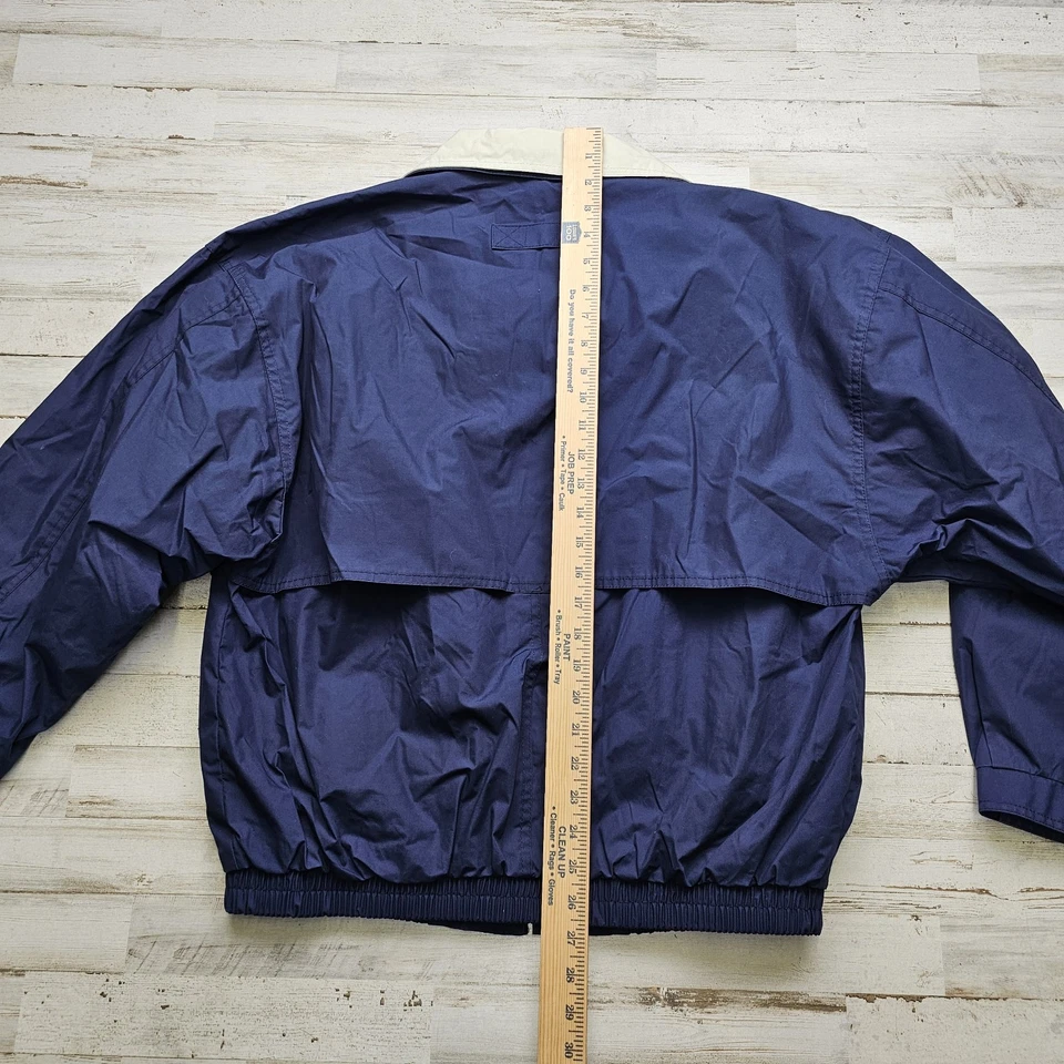 BOEING C-130 AMP Vintage Full Zip Windbreaker Bomber Jacket Gear for Sports MD - Image 4 of 4