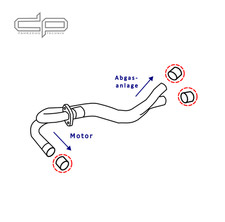 Aprilia Pegaso 650 ML i.e. Cube Garda Dichtung Auspuff Endtopf (Ref. AP8120823)