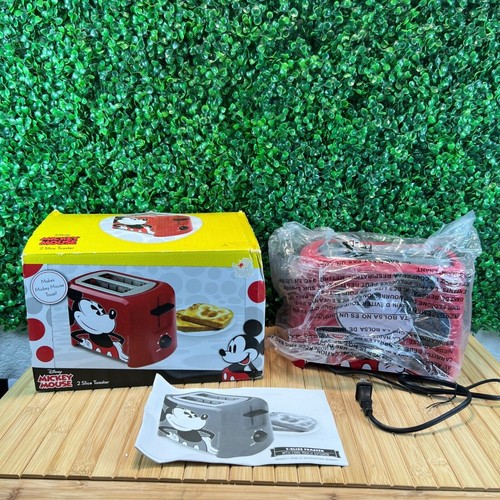 Disney Mickey Mouse Imprint Toaster Model Open Box Fun for Kids ...
