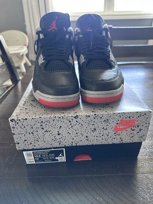 Air Jordan 4 Retro  Bred Reimagined  Size 10.5