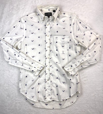 Gitman Vintage Shirt Mens Small Sailboat Seag...