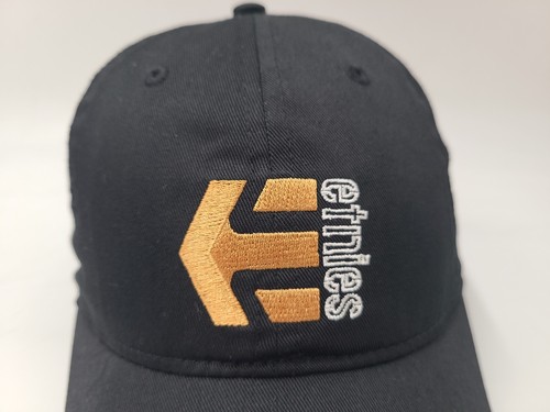 Etnies Built by Skateboarding Strapback Cappello Regolabile Berretto Skate Uomo Donna Nero - Foto 4 di 11