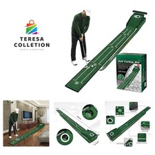 Putting Green Mat Indoors, Practice with Auto Ball Return - Ideal for Home an...