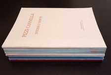 GALLERIA L'ATTICO SARGENTINI LOTTO 10 CATALOGHI PIZZI CANNELLA LEONCILLO PASCALI