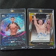 Topps 2026 Midnight & Chrome UFC Rookie Autograph Card Lot Seok Hyeon Ko 26/50