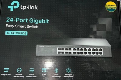 TP-Link 24-Port Gigabit TL-SG1024DE Easy Smart Switch Netzwerk-Switch NEU