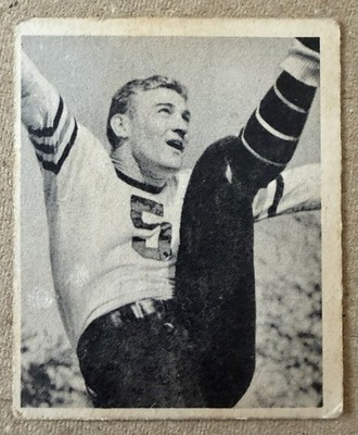 1948 Bowman #95 George McAfee Base RC Duke Bears HOF