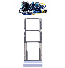 For Xiaomi Poco M6 OEM SIM/Micro SD Card Tray Tray Blue 