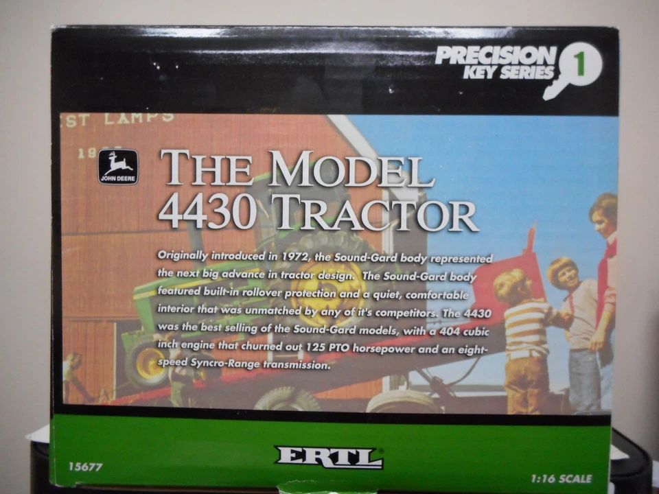 ERTL 1/16 JOHN DEERE 4430 PRECISION KEY SERIES #1 - Image 3 of 4