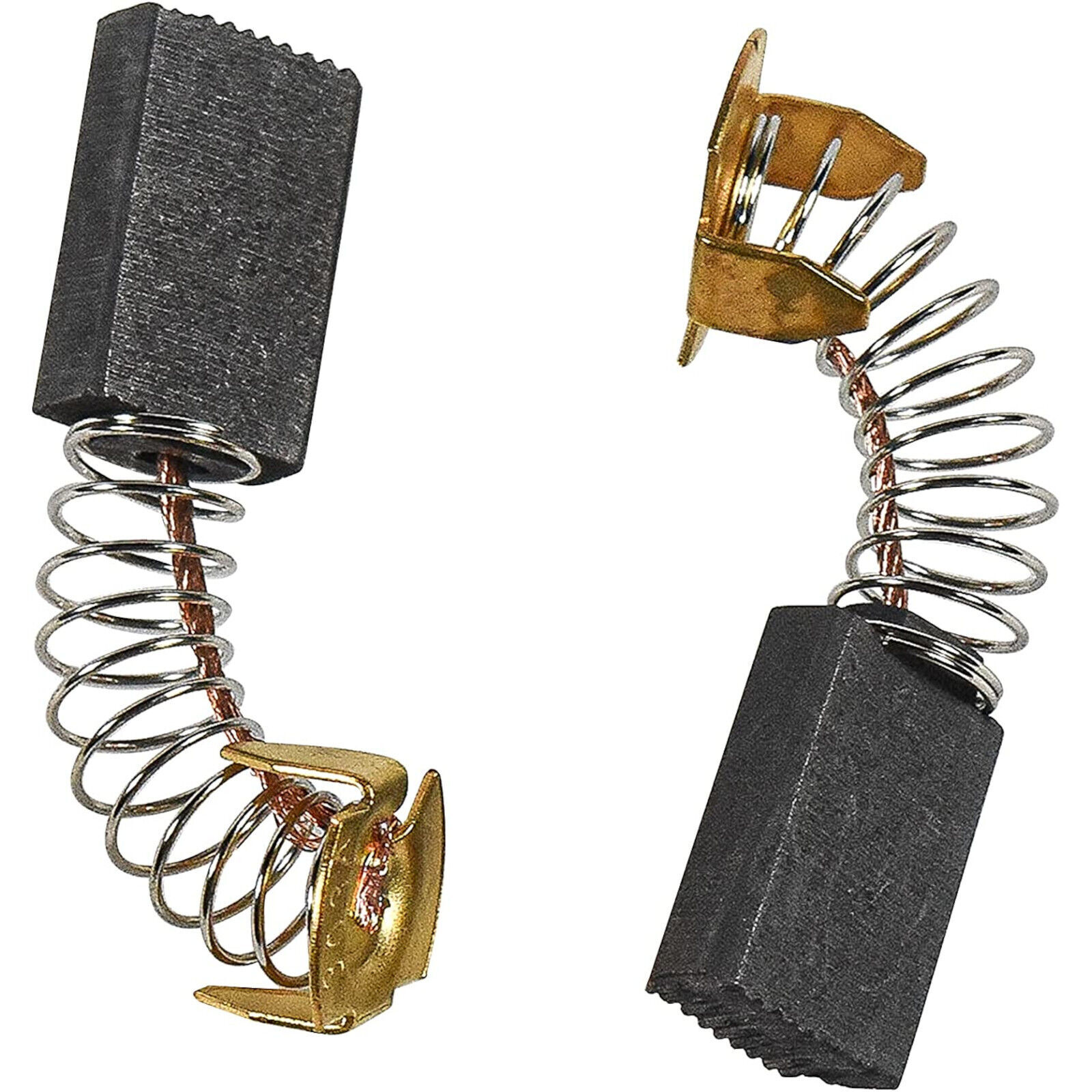 Jeu De 2 Balais En Carbone Pour Moteurs (ventilateurs, Meuleuses D'angle) - Dimensions ~13x6x4 Mm - Neuf Sous Emballage