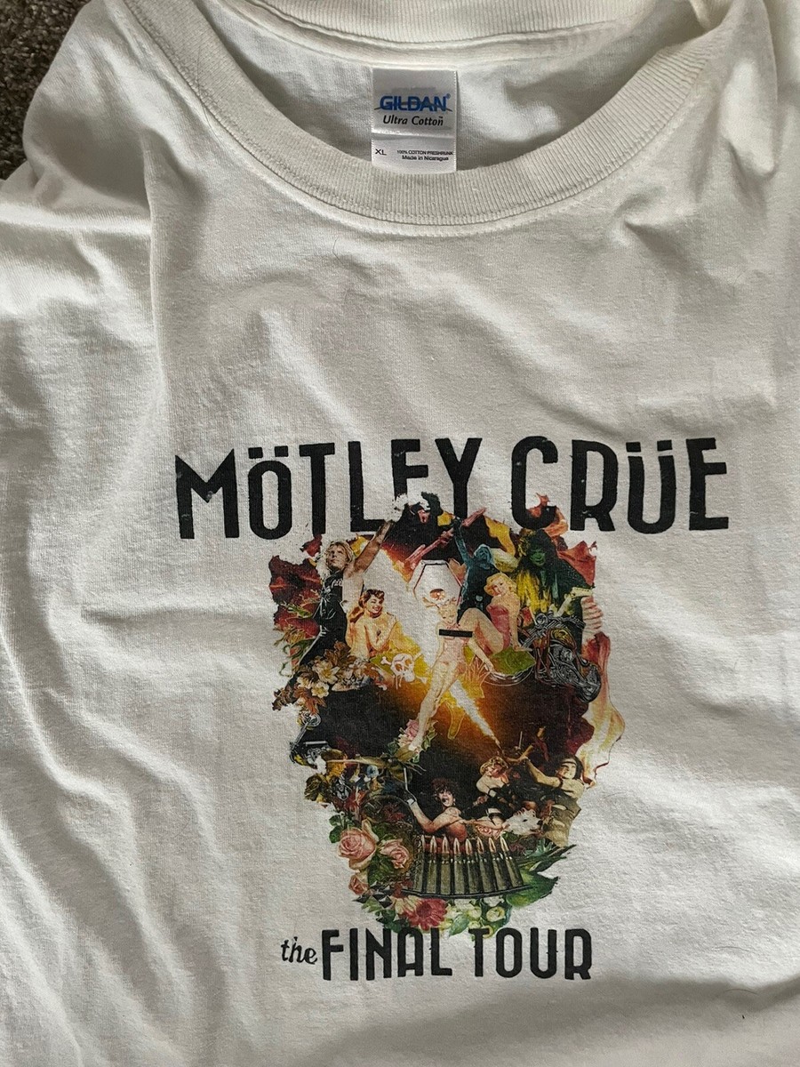 motley crue Final Tour Tshirt XL , Never Worn | eBay