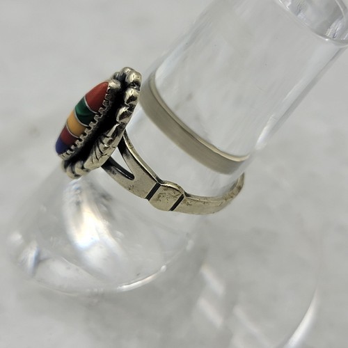Signed Zuni Sterling Ring Size 5.75 Long - Picture 3 of 5