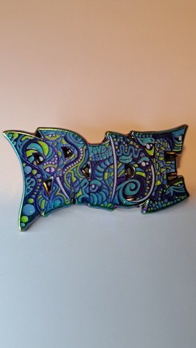 Danny Steinman Pride Hutnadel Aqua Rainbow Variant LE 112/200  - Bild 4 von 4