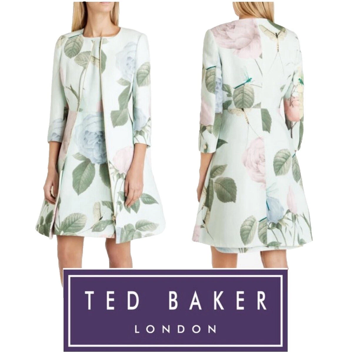 Abrigos Ted Baker Floral, chaquetas y chalecos para Mujeres