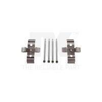 ZubehöRsatz, Scheibenbremsbelag NK 79991031 FüR Volvo Tesla, Hinterachse
