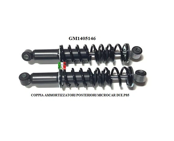 GENERAL MOTOR AMMORTIZZATORI POSTERIORI (COPPIA) MICROCAR - LIGIER GM1405146B