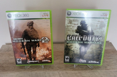 Rare Modern Warfare 2 & Call of Duty 4 Signed Developers Bundle Collectable MW2