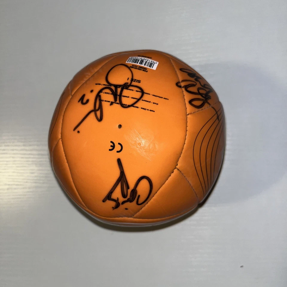 Adidas Houston Dynamo Mini Ball 2011 Signed/Autographed - Image 2 of 4