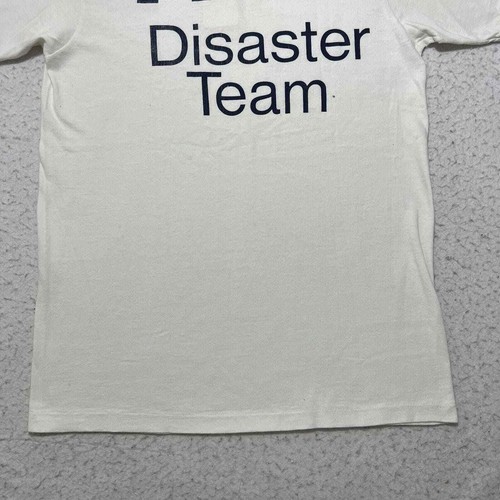 Vintage FEMA Disaster Team Men’s Medium Short Sleeve Polo Screen Stars Best USA - Picture 3 of 12