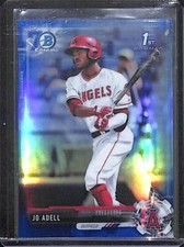 2017 Bowman Chrome 70th Anniversary Blue Refractor #BDC-95 Jo Adell No 93 of 200