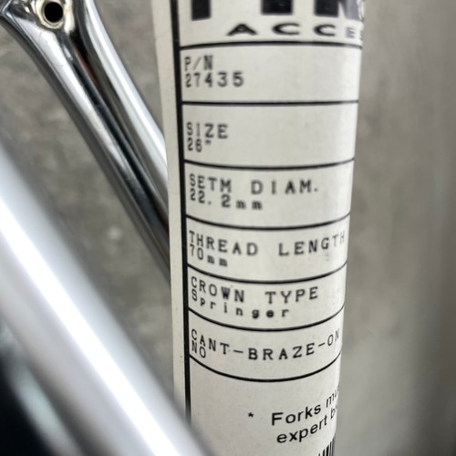 Springer Fork 26" Spring 1" Threaded NOS Chrome Chopper Lowrider 26 Vintage - Picture 3 of 18