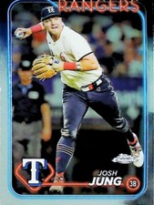 2024 TOPPS CHROME #214 JOSH JUNG TEXAS RANGERS                         FREE SHIP