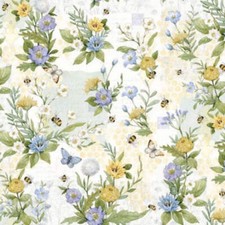 SW Sweet As Can Bee Floral Multi Cotton Fabric