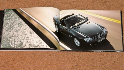 Mercedes Benz SL (R230) 2004 tapa dura folleto de ventas - SL55 AMG SL600 500 350 - Imagen 8 de 19