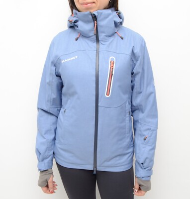 Women's Mammut Luina Drytech Premium Ski Waterproof Jacket Size XS