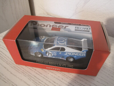 FERRARI BB512 LM #71 1982 Le Mans Pioneer IXO 129402 Recaro 1:43 Rallye FER006
