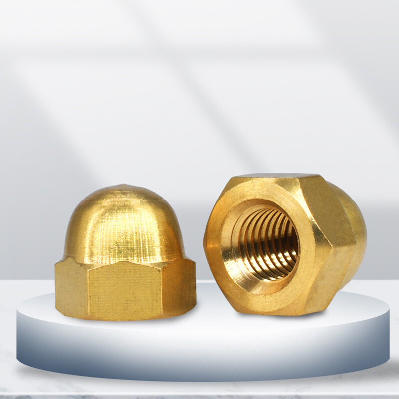 Decorative Brass Cap Nuts Shelly Lighting