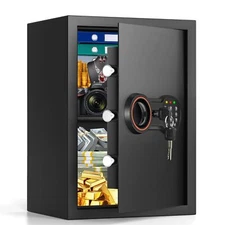 Fireproof Waterproof Safe 2.5 Cubic Ft with Programmable Keypad and Keys
