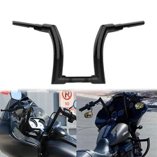 14" Rise Handlebar Drag 2" Ape Hanger Bar Fit For Harley Touring Road King 14-20