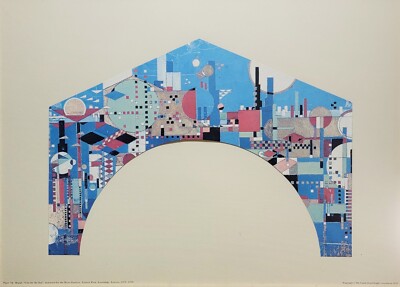 City by the Sea – Mural Print, Frank Lloyd Wright (1979