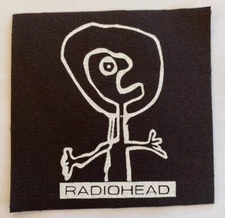 Radiohead Cloth Patch Sew On Badge  Approx 4" X 4" (CP149)