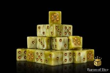 Murky Bog 16mm Wargaming Dice - Compatible with Warhammer 40k, AoS, etc.