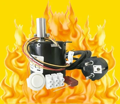 FENGTECH AC 230V Grillmotor, 2 U/min,Getriebemotor, links- und rechtslauf, 8 Nm, NEU