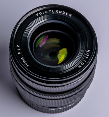 Voigtlander 35mm F/1.2 Nokton Aspherical 'SE' - For Sony E Mount