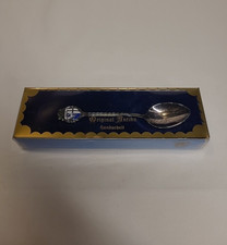 Antika Handarbeit Meschede Souvenir Silver and Enamel Spoon