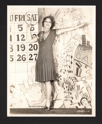 C1929 DECO IT GIRL STAGE SCREEN CLARA BOW THE SATURDAY NIGHT KID SEPIA PHOTO